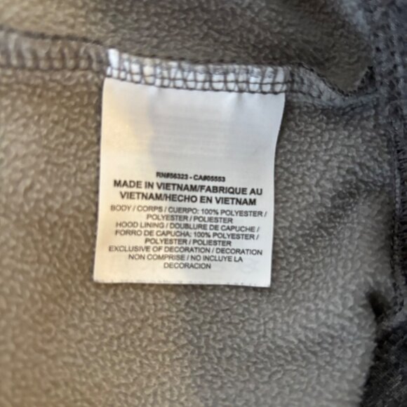 Nike Dri-Fit Gray Pullover Hoodie Sweatshirt Mens Sz M Center Swope - Picture 5 of 7